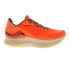 Фото #1 товара Saucony Endorphin Shift 2 S20689-45 Mens Orange Mesh Athletic Running Shoes 9.5