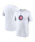 Фото #1 товара Men's White Chicago Cubs Legend Fuse Large Logo Performance T-shirt