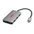 Фото #1 товара ROLINE 14.02.5038 - USB 3.2 Gen 2 (3.1 Gen 2) Type-C - USB 3.1 (3.1 Gen 1) Type-A,USB 3.1 (3.1 Gen 1) Type-C - 5000 Mbit/s - Silver - Aluminium