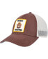 Фото #1 товара Men's Brown, Cream Smokey the Bear Valin Trucker Snapback Hat