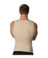 Фото #6 товара Insta Slim Men's Compression Sleeveless V-Neck T-Shirt