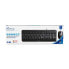 MEDIARANGE MROS108 - Full-size (100%) - USB - QWERTZ - Black - Mouse included