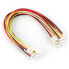 Grove - a set of 5 female-female 4-pin - 2mm/20cm cables with a latch