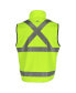 Men's High Visibility Softshell Safety Vest