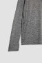 Fit Slim Fit Kapüşonlu Sporcu Sweatshirt B4592ax24sp