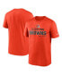 Men's Orange Cleveland Browns Legend Community Performance T-shirt