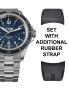 Фото #1 товара Traser H3 109373 P67 T25 SuperSub set blue 46 mm diver 50ATM