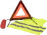 AYKRM Euro Warning Triangle with Storage Box, ECE Certified, Emergency Triangle, Securing Accident and Hazard Points (ROT2)