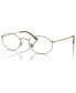 Men's Oval Eyeglasses, AR 131VM 50