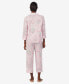 Фото #2 товара Пижама Ralph Lauren женская, модель из 2-х частей с короткими брюками и рукавами до локтя, пажамаентайте.