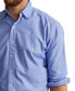 ფოტო #3 პროდუქტის Men's Big & Tall Garment-Dyed Oxford Shirt