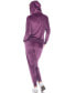 Women's Velour Tracksuit Loungewear 2pc Set