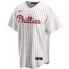 Фото #1 товара NIKE Philadelphia Phillies Official Replica Home short sleeve v neck T-shirt