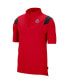 ფოტო #3 პროდუქტის Men's Scarlet Ohio State Buckeyes Coach Short Sleeve Quarter-Zip Jacket