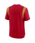 ფოტო #2 პროდუქტის Men's Red Kansas City Chiefs Sideline Tonal Logo Performance Player T-shirt