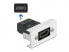 Фото #4 товара Delock 81303 - HDMI Type A (Standard) - HDMI Type A (Standard) - Female - Female - Straight - Straight