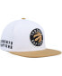 Men's White, Gold Toronto Raptors Side Core 2.0 Snapback Hat white, gold - фото #1