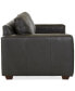 Фото #3 товара CLOSEOUT! Dester 64" Leather Loveseat, Created for Macy's