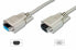 Фото #3 товара DIGITUS VGA Monitor Extension Cable - 3 m - VGA (D-Sub) - VGA (D-Sub) - Beige - Nickel - China