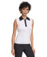 ფოტო #1 პროდუქტის Women's Colorblocked Ribbed Sleeveless Sweater