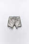 Trf ripped mid-rise denim shorts