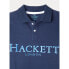 Фото #3 товара HACKETT Logo short sleeve polo