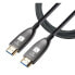 Фото #2 товара Разъем HDMI стандартный ICOC HDMI-HY8-010 10 м черный 3D 48 Гбит/сек