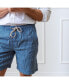 ფოტო #4 პროდუქტის Men's 8" Relaxed Linen Short