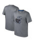ფოტო #1 პროდუქტის Big Boys and Girls Heather Charcoal Kansas Jayhawks Very Metal T-shirt