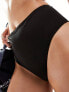 Фото #5 товара Monki high waist bikini bottom in black