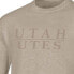 Фото #2 товара NCAA Utah Utes Tonal Sand Crew Fleece Sweatshirt - XXL