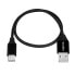 LogiLink CU0143 - 0.3 m - USB A - Micro-USB B - USB 2.0 - 480 Mbit/s - Black