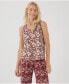 ფოტო #1 პროდუქტის Women's Organic Cotton Staycation Sleep Tank