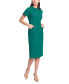 ფოტო #3 პროდუქტის Women's Ruffled-Trim Sheath Dress