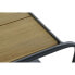 Фото #4 товара Журнальный столик DKD Home Decor Чёрный Металл Ель Светло-коричневый (120 x 38 x 78 cm)