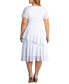Фото #3 товара Women's Plus Size Harmony Lace Dress