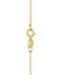 Фото #2 товара Italian Gold love Knot 18" Pendant Necklace in 14k Gold