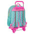 Фото #2 товара Школьный рюкзак с колесиками Rainbow High Paradise бирюзовый 33 x 42 x 14 cm