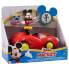 FAMOSA Articulated Figure With Mickey Vehicles