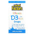 Фото #1 товара Vitamin D3 Drops for Kids, Unflavored, 10 mcg (400 IU), 0.5 fl oz (15 ml)