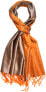 Фото #6 товара Lorenzo Cana Luxury Pashmina Women's Reversible Scarf 70% Silk 30% Viscose Scarf 70 x 190 cm Two Tone Scarf Wrap Shawl Reversible Double Face