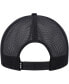 ფოტო #5 პროდუქტის Men's Black Absolute Mesh Snapback Hat