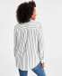 Фото #2 товара Petite Sparkle Perfect Long-Sleeve Shirt, Created for Macy's