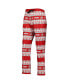 ფოტო #2 პროდუქტის Women's Scarlet Ohio State Buckeyes Ugly Long Sleeve T-shirt and Pajama Pants Sleep Set