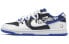 【定制球鞋】 Nike Dunk Low 星途 喷绘手绘 解构鞋带 太空主题定制 低帮 板鞋 男款 白黑蓝 / Кроссовки Nike Dunk Low DD1391-001 42 - фото #1