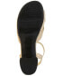 Фото #5 товара Women's Reeva Criss-Cross Platform Dress Sandals