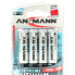 ANSMANN 1x4 Extreme Lithium Mignon AA LR 6 Batteries