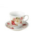 8 Piece 8oz Coffee Cup and Saucer Set, Service for 4