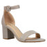 CL by Laundry Jody Shimmer Block Heels Womens Gold Dress Sandals IJVC01Q2S-13Z