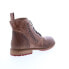 Фото #8 товара Bed Stu Bagary II F301010 Womens Brown Leather Lace Up Casual Dress Boots 6